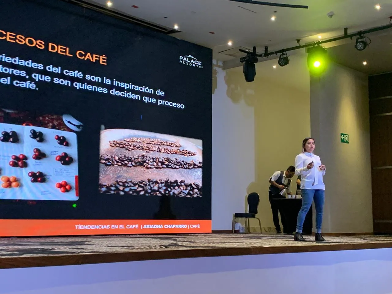 2019 Conferencia para grupo Moon Palace Resort para congreso con más de 700 asistentes internacionales.